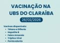 Vacinação nos Bairros segue com atendimento dia 26 na UBS Claraíba em Nova Trento