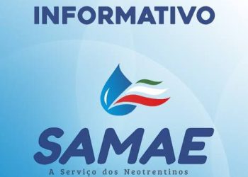 Comunicado Samae – Interrupção Temporária no Abastecimento no Claraíba, em Nova Trento