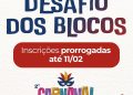 Carnaval Popular de SJB: inscrições para o Desafio dos Blocos são prorrogadas até 11 de fevereiro