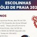 Fube abre inscrições para escolinha de Vôlei de Praia