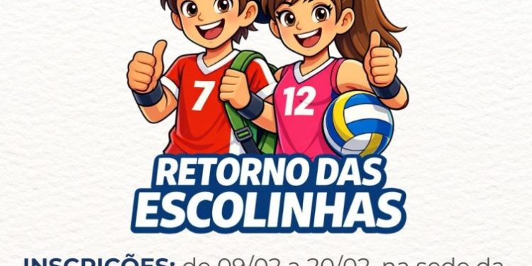 Fube abre na segunda-feira (09/02) inscrições para as escolinhas de esportes em 2026