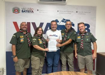Prefeitura firma novo Termo de Fomento com o Grupo Escoteiro São João Batista 98/SC