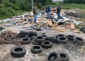 Descarte irregular de pneus mobiliza Vigilância em Saúde e reforça combate à dengue em Tijucas