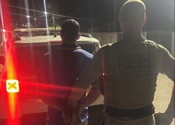 Homem é preso e droga encontrada em abordagem durante barreira policial na Ribanceira do sul