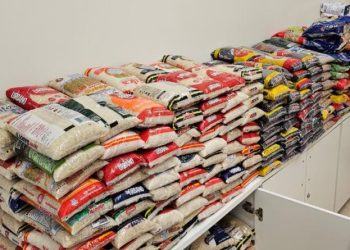 Assistência Social de Canelinha recebe 565 kg de alimentos arrecadados em show