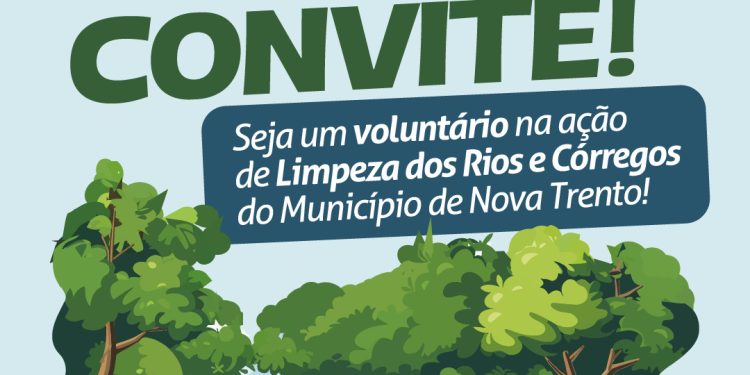 A APREMANT promove no dia 21 de março, uma ação de Limpeza dos Rios e Córregos do município de Nova Trento