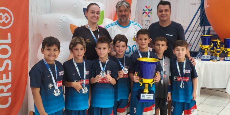 Sub-9 da Fube é vice-campeão do 1º Torneio de Verão Adec