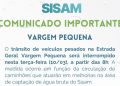 Trânsito de caminhões terá interrupção no acesso à Vargem Pequena nesta terça-feira (10/03)