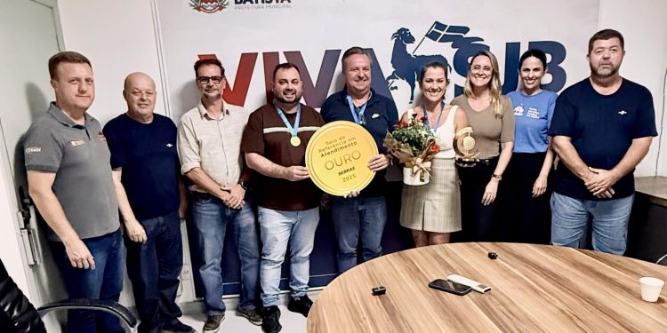 Sala do Empreendedor de São João Batista conquista Selo Ouro de Referência em Atendimento do Sebrae