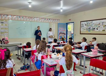 Dia de Saúde na Escola leva avaliações e orientações a estudantes da rede municipal