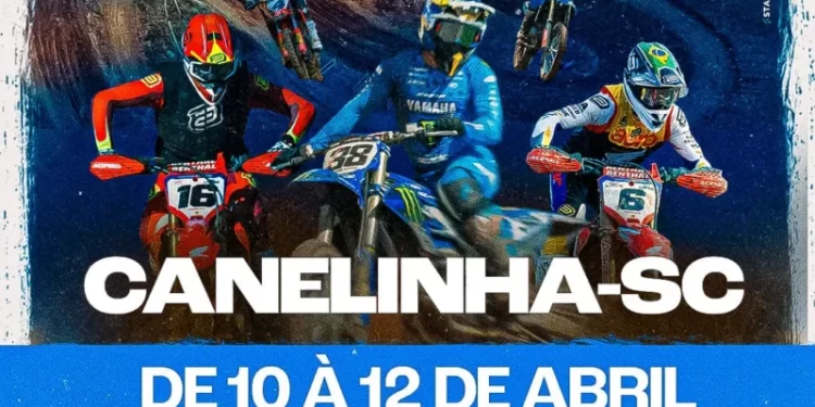 Canelinha se prepara para abrir o Campeonato Brasileiro de Motocross 2026
