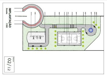 Prefeito de Canelinha assina ordem de serviço para construção de área de lazer na Rua Valdemar Severino