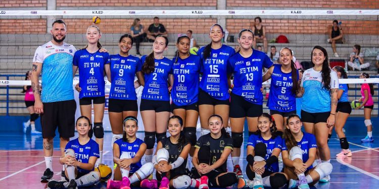 Voleibol Nova Trento se destaca na 6ª Copa Santa Catarina de Base Feminino