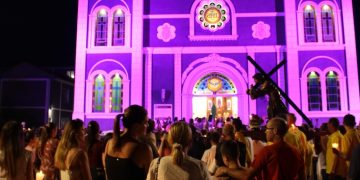 Devoção e Luz marcam a quarta-feira da Semana Santa em Nova Trento