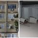 Prédio sofre abalo estrutural em Itajaí e mobiliza equipes de resgate