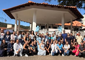 Saúde na Praça reforça cuidado, informação e integração com a comunidade em Nova Trento