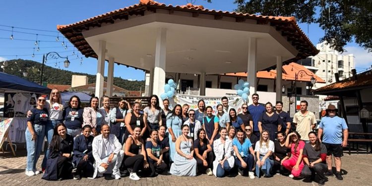 Saúde na Praça reforça cuidado, informação e integração com a comunidade em Nova Trento