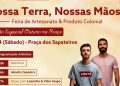 Feira “Nossa Terra, Nossas Mãos” terá edição especial no dia 11 de abril