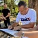 Ordem de serviço para construção de ponte pênsil de rodagem entre as ruas Emílio Mazera e Marcolino Duarte é assinada