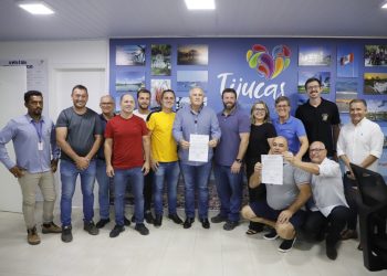 Assinada ordem de serviço para pavimentação da Estrada Geral do Campo Novo, em Tijucas
