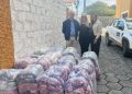 CRAS recebe doação de 100 mantas para famílias em situação de vulnerabilidade social, em Canelinha
