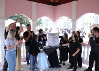 Novo espaço cultural é inaugurado em Canelinha com homenagem à Maria dos Santos Reis