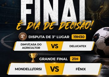 Final do Campeonato Municipal de Futsal de Empresas 2026 acontece nesta quarta-feira (27) em Nova Trento