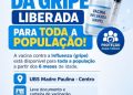 Vacina contra a Influenza já está liberada para toda a população em Nova Trento