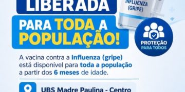 Vacina contra a Influenza já está liberada para toda a população em Nova Trento