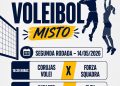 Campeonato Municipal de Voleibol promete mais uma noite de grandes jogos em Nova Trento