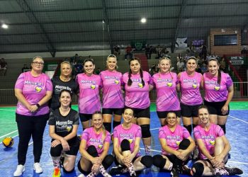 Voleibol feminino movimenta Campeonato Municipal com jogos disputados em Nova Trento
