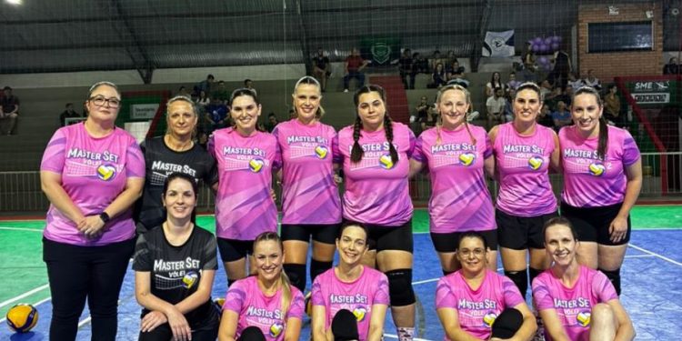 Voleibol feminino movimenta Campeonato Municipal com jogos disputados em Nova Trento