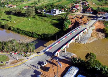 Nova ponte da Colônia Nova Itália será oficialmente entregue à comunidade neste sábado (30), às 10h
