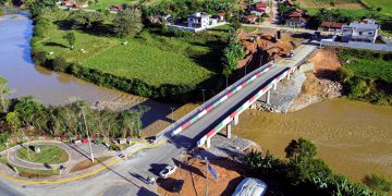 Nova ponte da Colônia Nova Itália será oficialmente entregue à comunidade neste sábado (30), às 10h