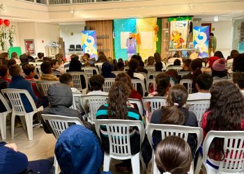 Estudantes da rede municipal de ensino de São João Batista participam do Festival das Infâncias S