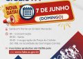 Pedal de inauguração da Praça do Ciclista é transferido para 7 de junho