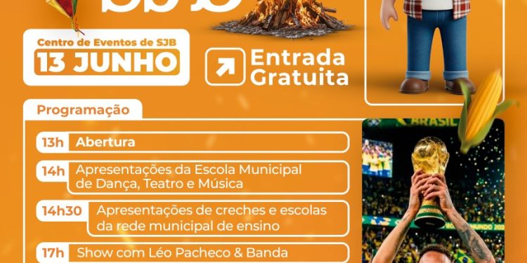 2º Arraiá de SJB movimenta o Centro de Eventos neste sábado (13/06)