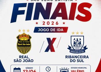 Ribanceira do Sul e Real São João iniciam decisão da 1ª Divisão do Municipal 2026 neste sábado (13/06)