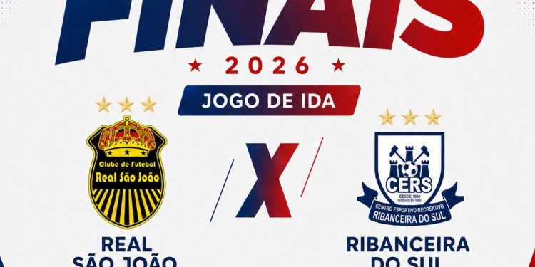 Ribanceira do Sul e Real São João iniciam decisão da 1ª Divisão do Municipal 2026 neste sábado (13/06)