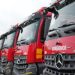 Corpo de Bombeiros de SC recebe 56 caminhões na maior renovação de frota da história do Estado