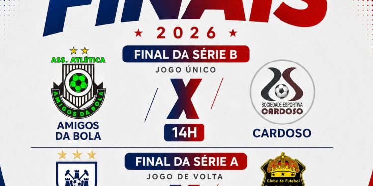 Finais do Campeonato Municipal de Futebol de São João Batista serão disputadas neste sábado (20/06)
