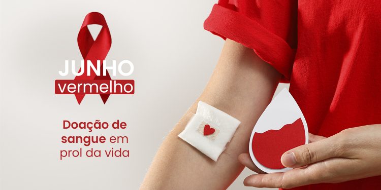 Junho Vermelho reforça importância da doação de sangue no Brasil