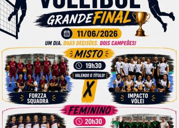 Campeonato Municipal de Voleibol 2026 define finalistas e terá decisões nesta quinta-feira (11) em Nova Trento