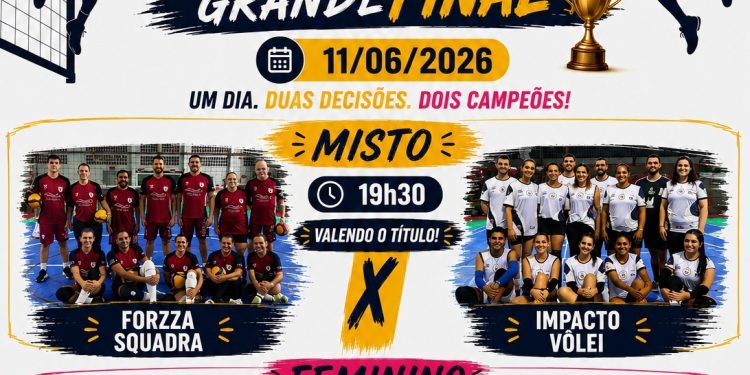 Campeonato Municipal de Voleibol 2026 define finalistas e terá decisões nesta quinta-feira (11) em Nova Trento