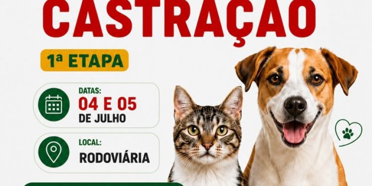 Nova Trento inicia convocação dos tutores para mutirão de castração do Programa Pet Levado a Sério