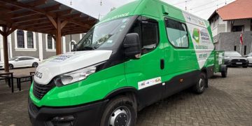 Nova Trento recebe Unidade Odontológica Móvel para ampliar o acesso aos atendimentos de saúde bucal