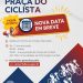Pedal de inauguração da Praça do Ciclista será realizado em nova data
