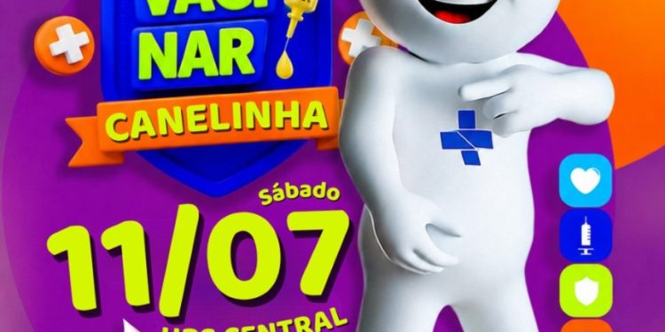 Canelinha promove Sabadão da Vacinação neste sábado com imunização contra a gripe e atualização da caderneta