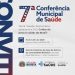 7ª Conferência Municipal de Saúde de São João batista será realizada no dia 16 de julho