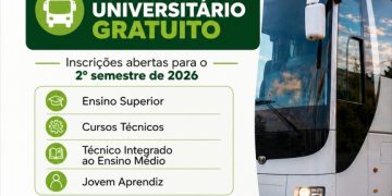 Secretaria de Educação abre inscrições para o Transporte Universitário Gratuito do segundo semestre